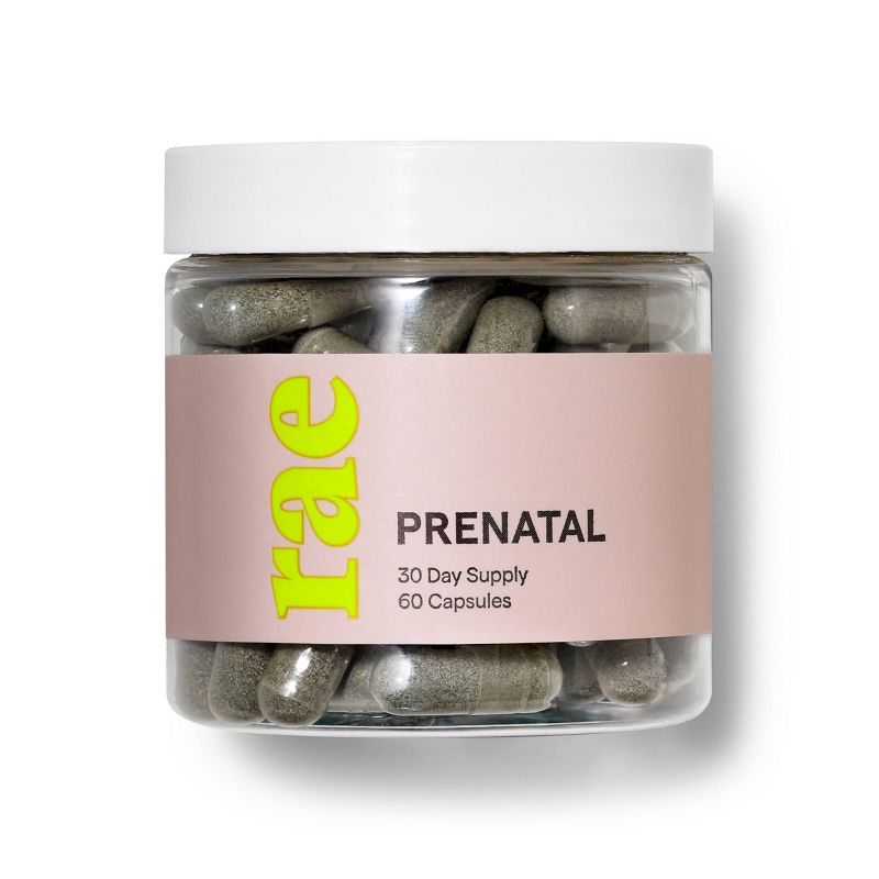 Rae Prenatal Dietary Supplement Capsules - 60ct