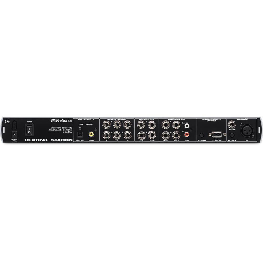 PreSonus Central Station Plus Studio Control Center w/ CSR-1 Remote
