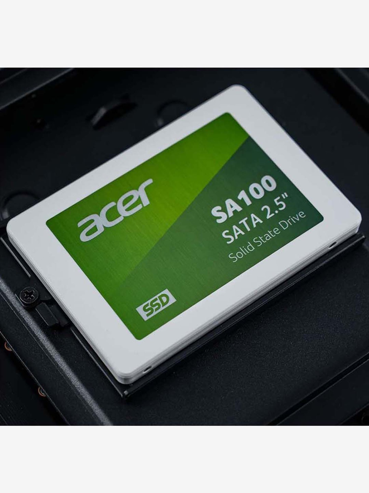 Acer SA100 240GB SATA 2.5 inch 3D NAND Internal Solid State Drive (White)
