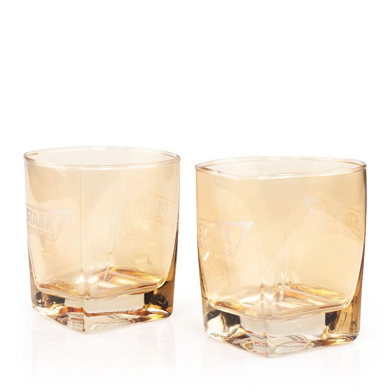 Surreal Entertainment Marvel Studios Action Figures Iron Man Stark Industries Tumbler Set | 2 Pack