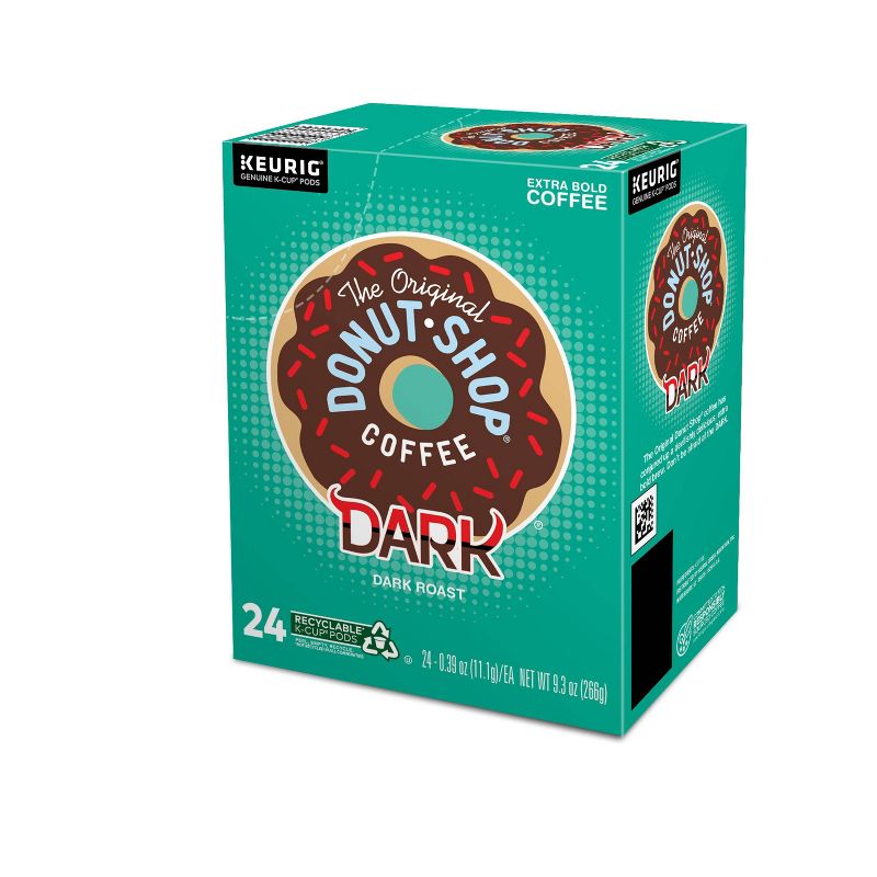 The Original Donut Shop Dark Keurig K-Cup Coffee Pods - Dark Roast - 24ct