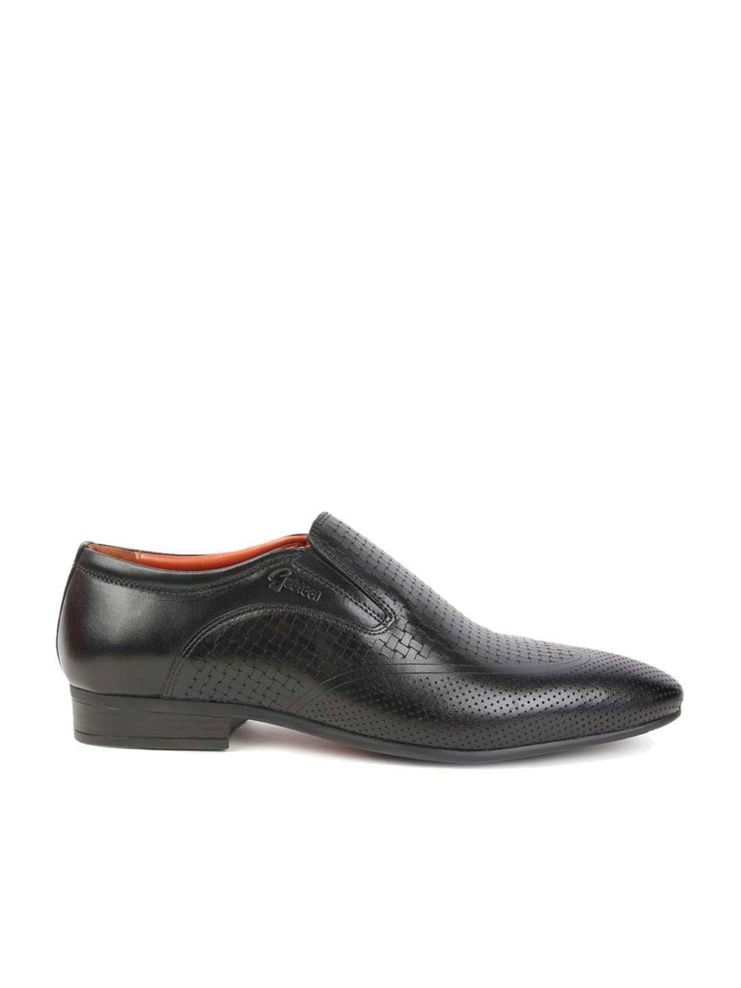 Gabicci Men's Oscar Black Formal Loafers