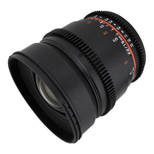 ROKINON 16mm T2.2 Cine Wide Angle Lens for Nikon F Mount