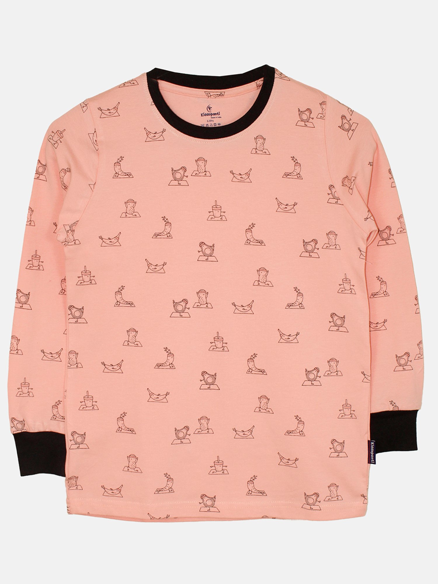 Nite Flite Boys Multicolor Cotton Printed T-Shirt & Pyjama