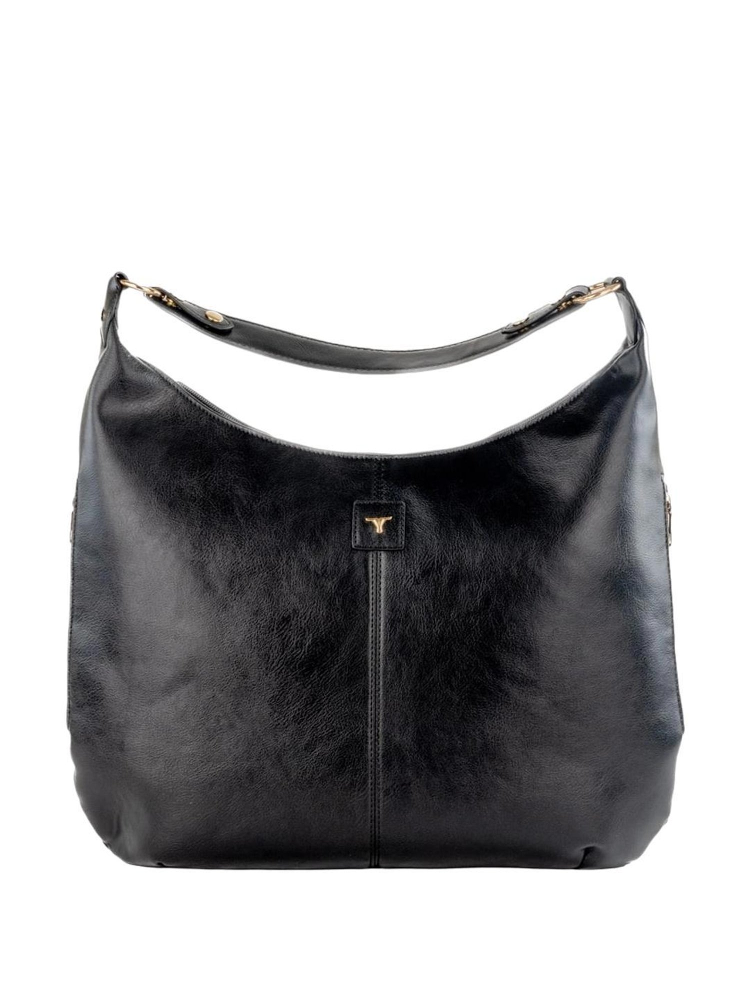 BULCHEE Black Solid Sling Handbag