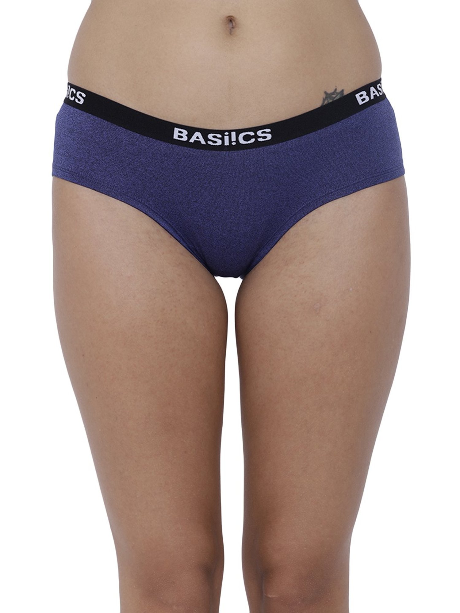 BASIICS by La Intimo Multicolor Bikini Panty ( Pack Of 3 )