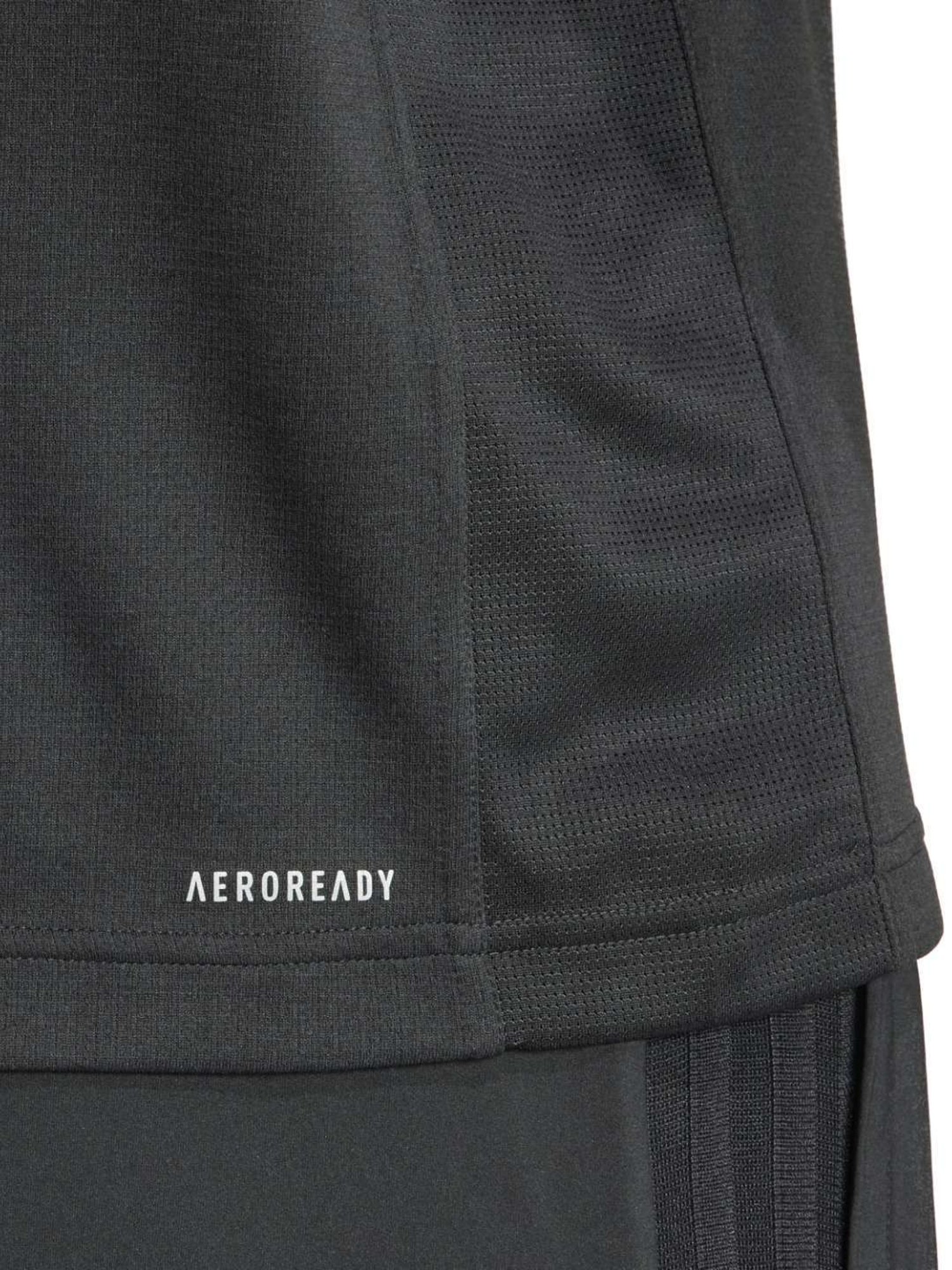 Adidas Black Regular Fit Sports T-Shirt