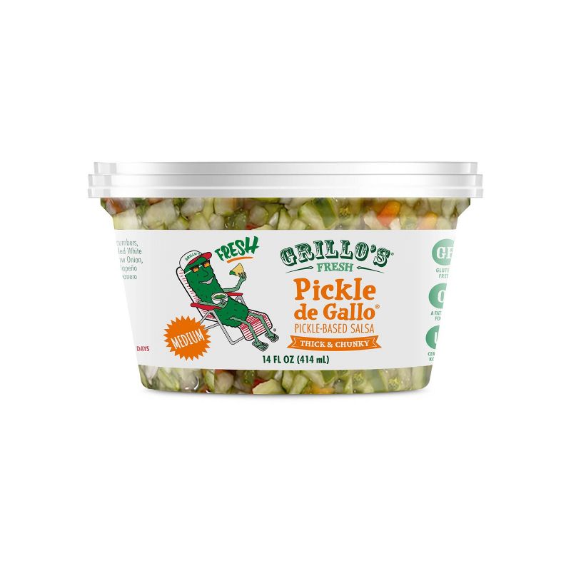 Grillo's Pickle de Gallo Sweet - 14oz