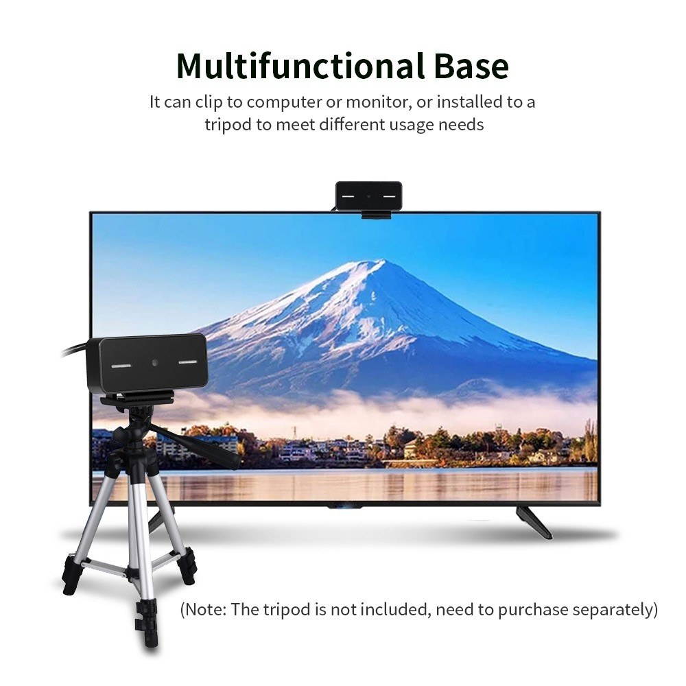 5 Million Pixels High Definition USB Camera Auto Focus Webcam Built-in Microphone Drive-free Web Camera for PC