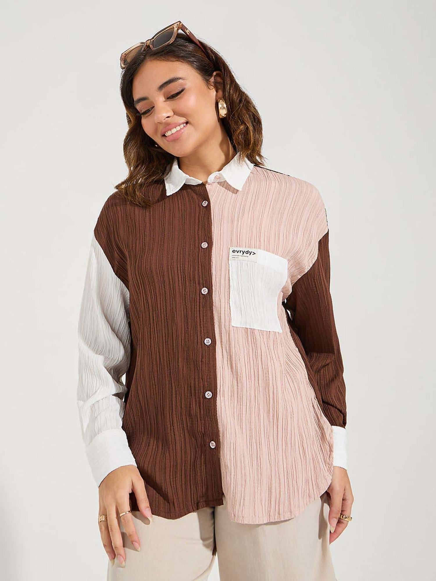 Nino Bambino Multicolor Printed Long Shirt