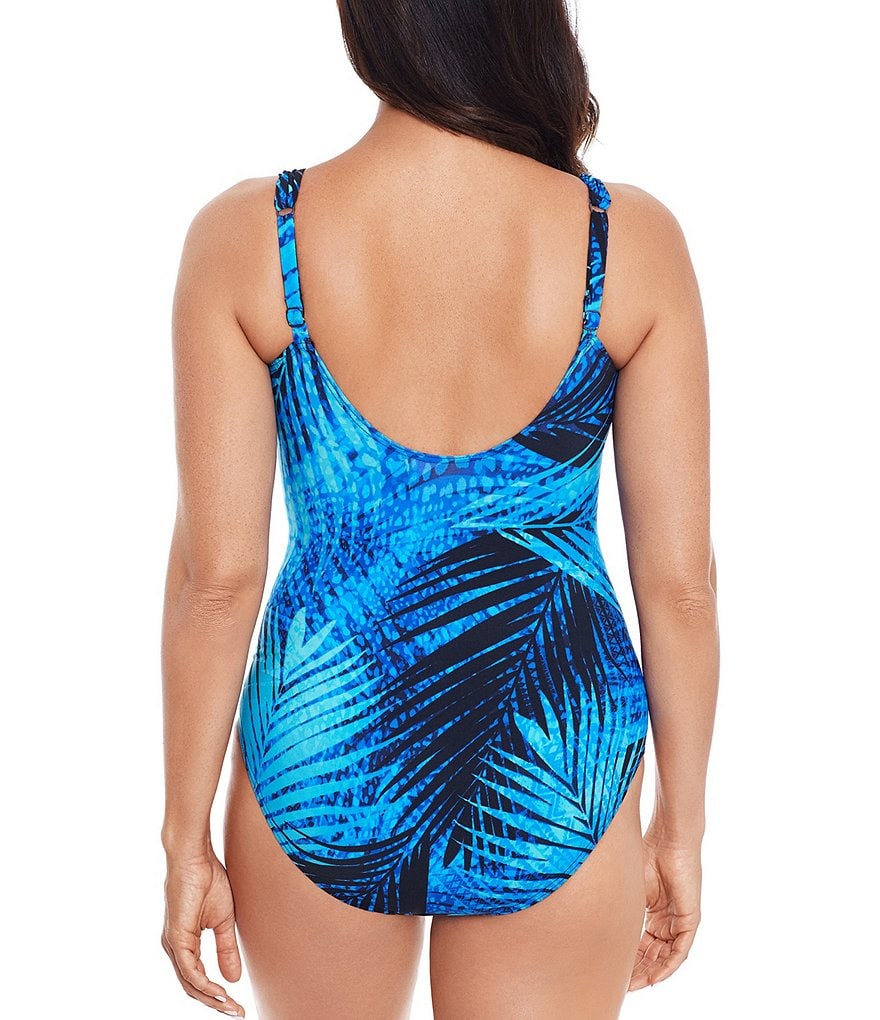 Miraclesuit Shadowcat Siren Underwire Tummy Control One Piece Swimsuit