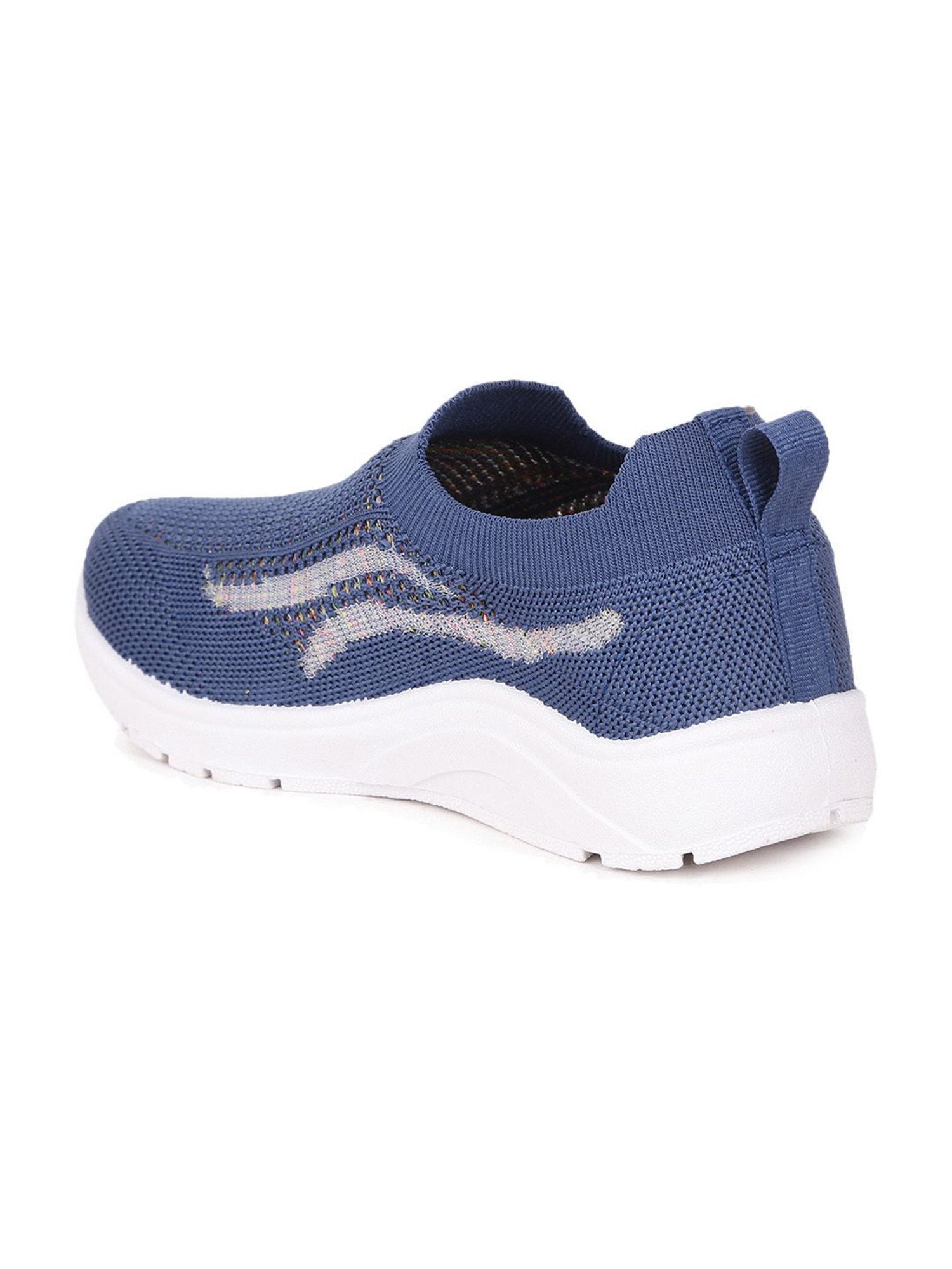 Bata Women's Blue Walking Shoes