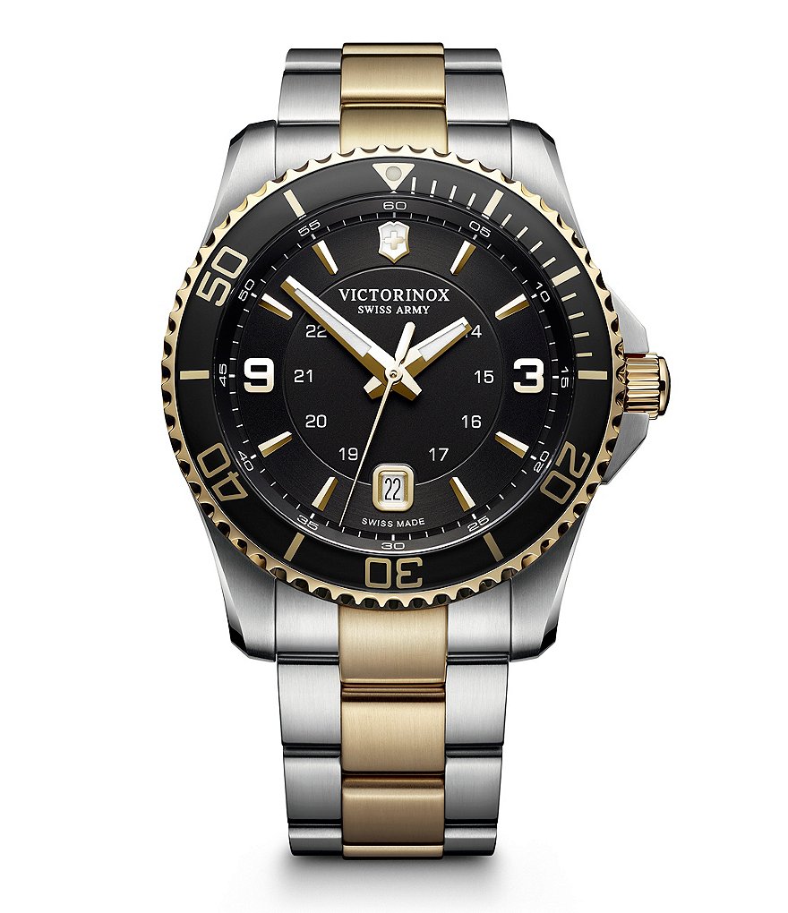 Victorinox Swiss Army The Maverick Collection Two Tone Watch