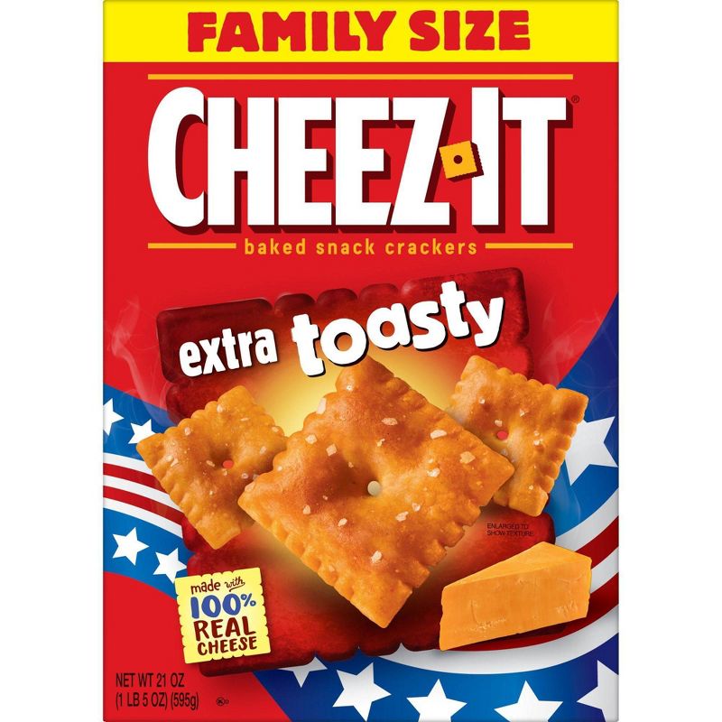 Cheez-It Extra Toasty RWB - 21oz