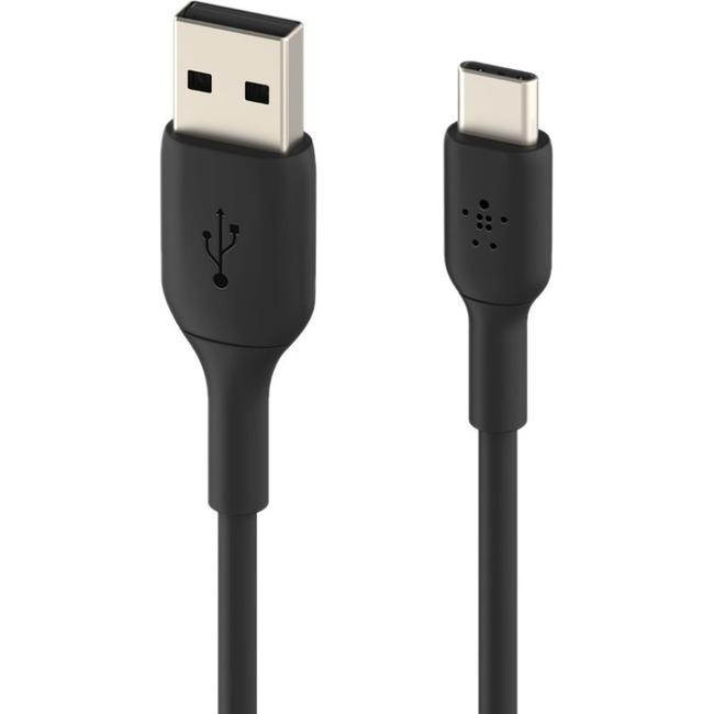 Belkin CAB001bt3MBK 9.8ft Boost Charge USB-C to USB Cable, USB Type-C Cable for Note10, S10, Pixel 4, iPad Pro, Nintendo Switch and more
