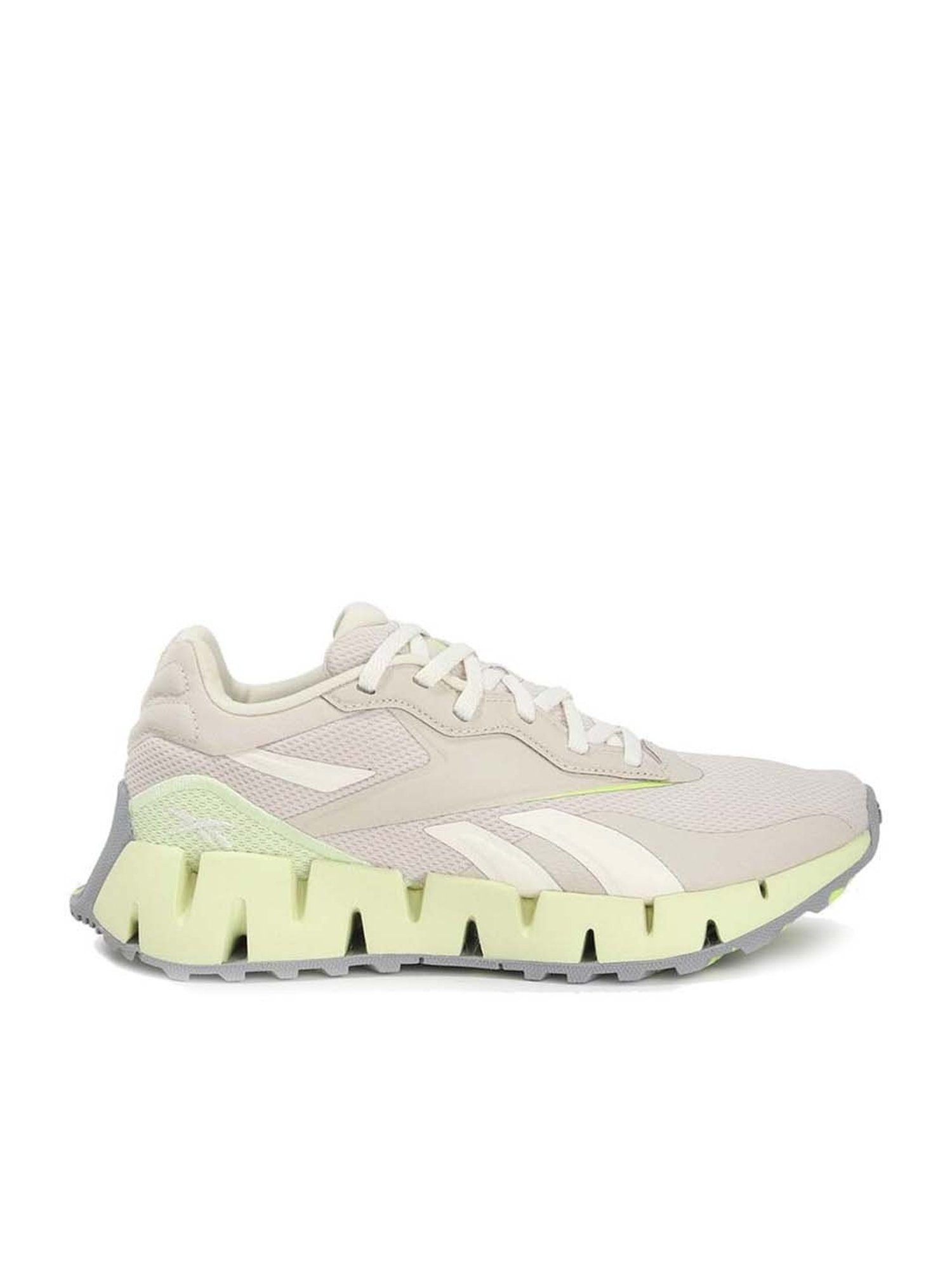 Reebok Women's Zig Dynamica 4 Adventure Beige Running Shoes