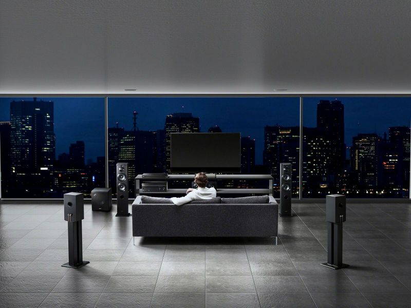 SONY - 1155W 7.2-CH. WITH DOLBY ATMOS 4K ULTRA HD HDR COMPATIBLE A/V HOME THEATER RECEIVER - BLACK