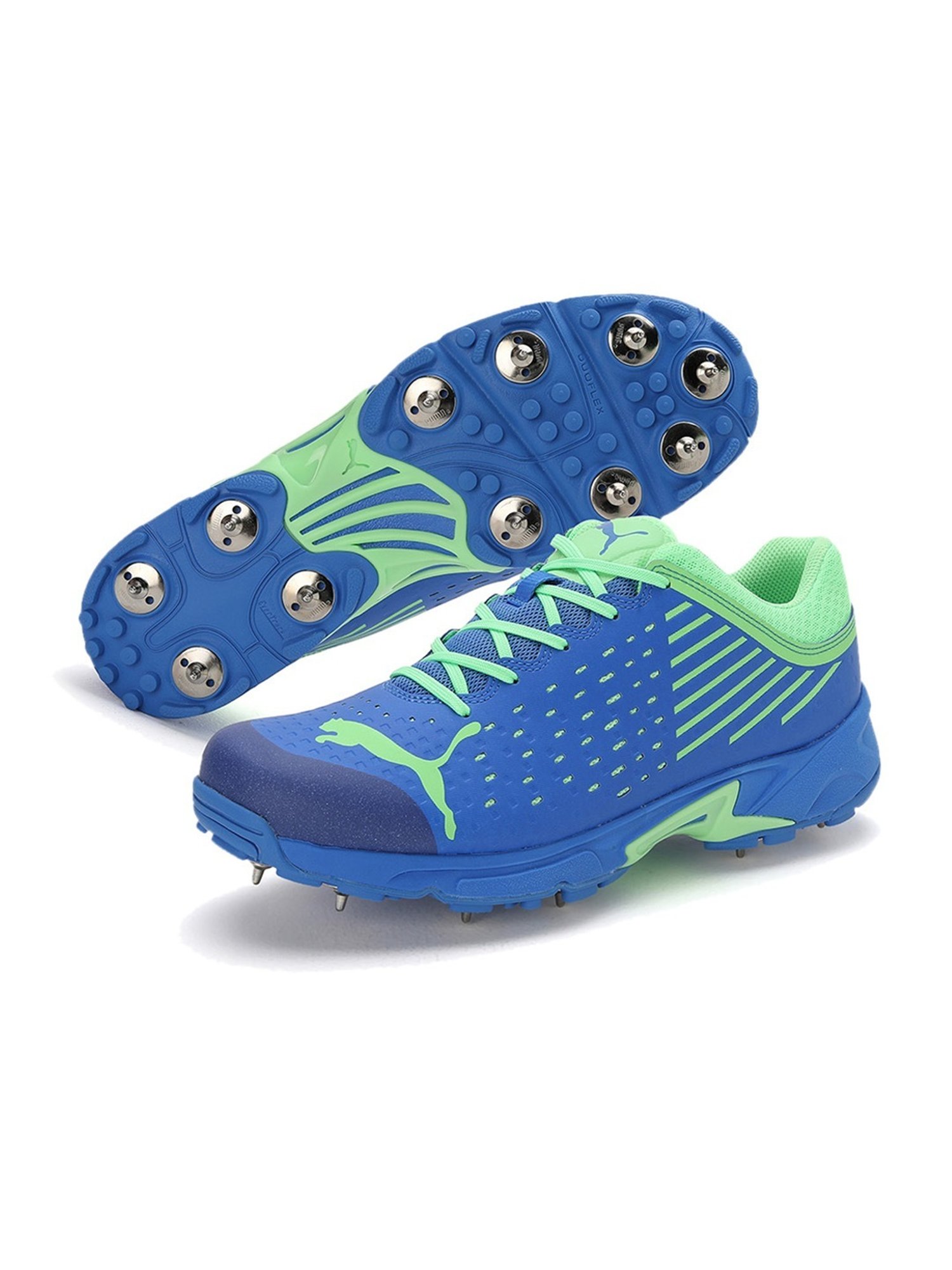 Nivia Men's Track and field-100 Orange Cricket Shoes