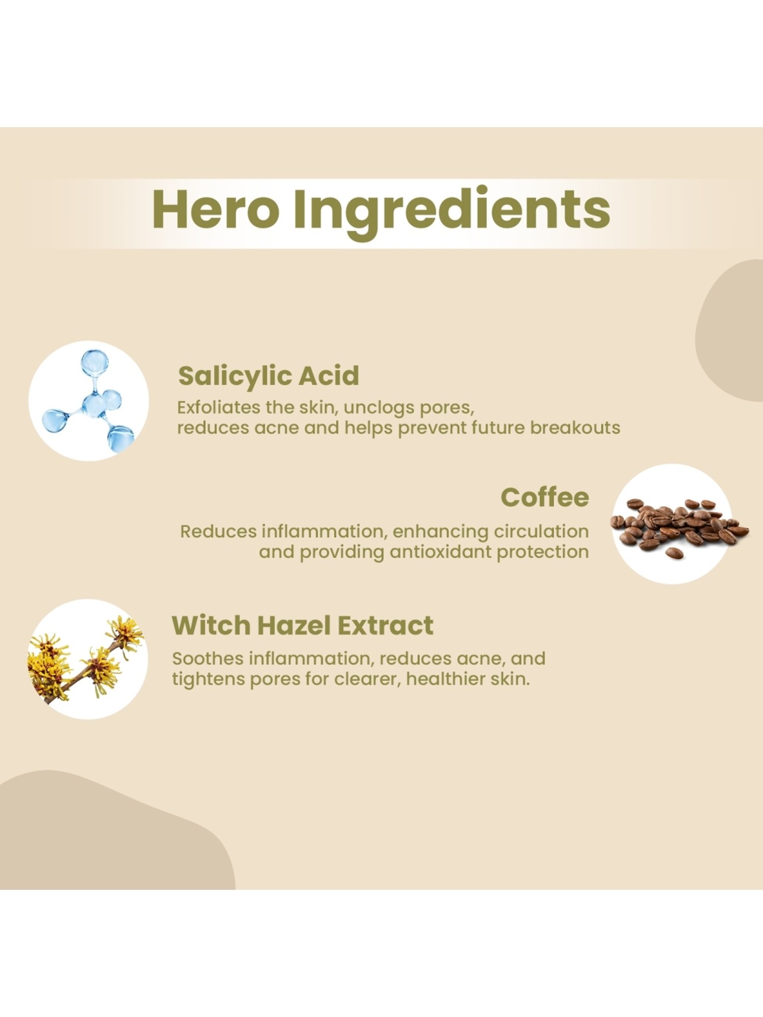 Earthraga Deep Cleansing Salicylic Acid + Coffee Face Wash - 100 ml