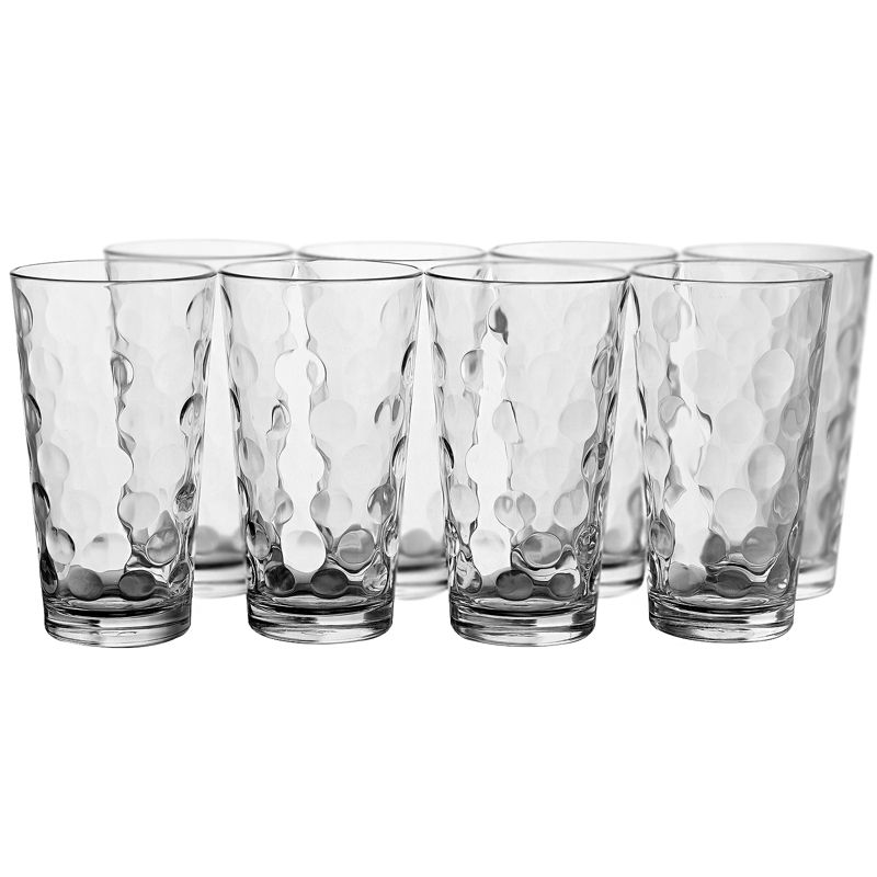 Pasabahce Space 8-Piece 16.75 oz Cooler Glass Set