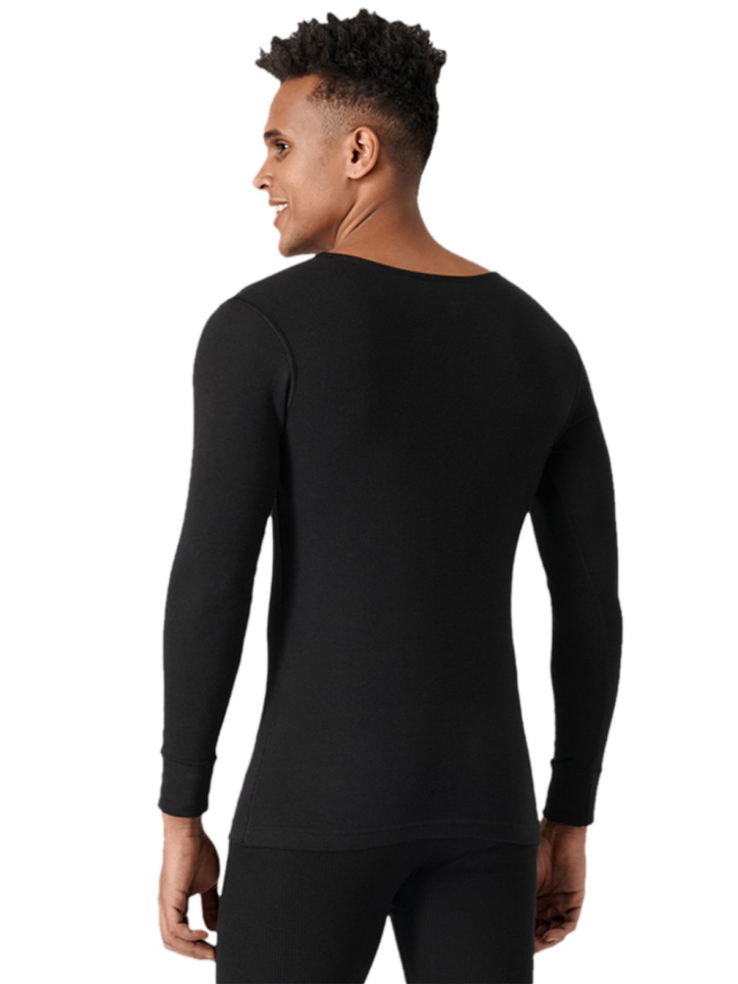 U.S. Polo Assn. Black Cotton Regular fit Thermal