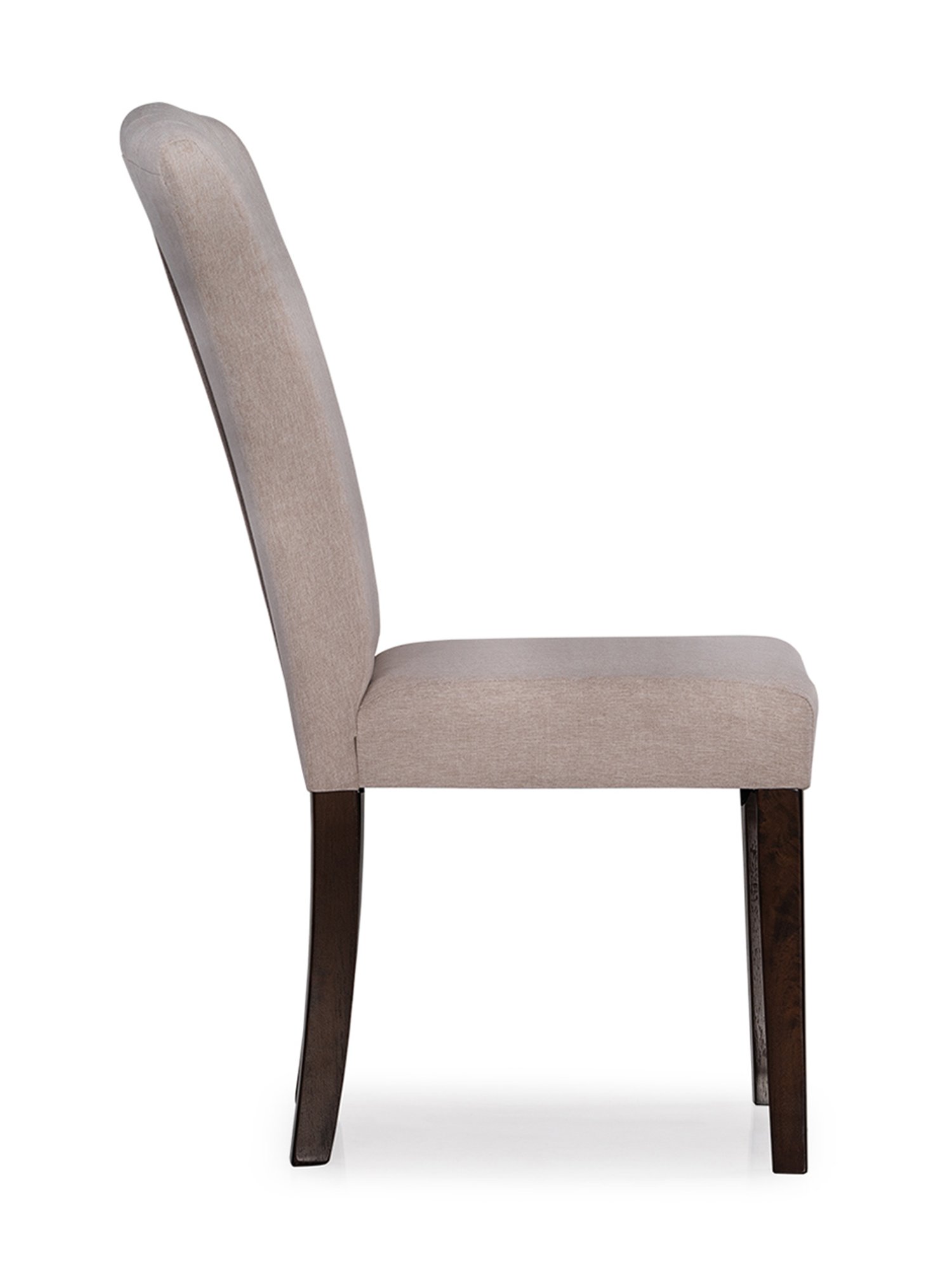 Durian Elanor Modern Brown & Beige Premium Leatherette Dining Chair