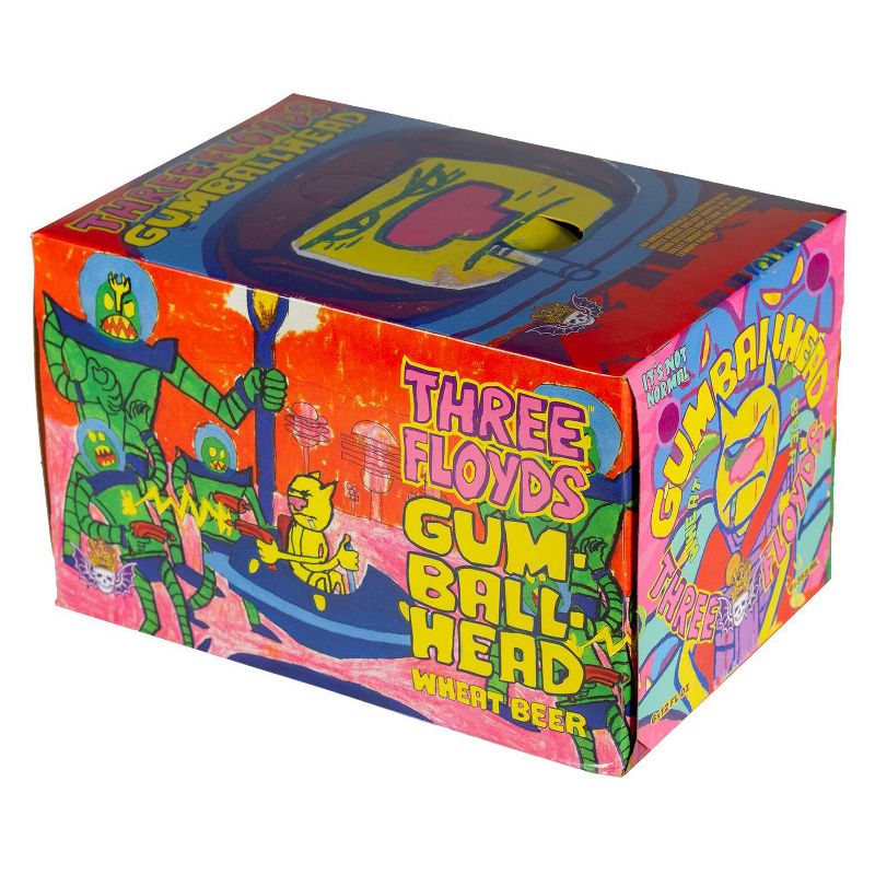 3 Floyds Gumballhead Wheat Beer - 6pk/12 fl oz Cans