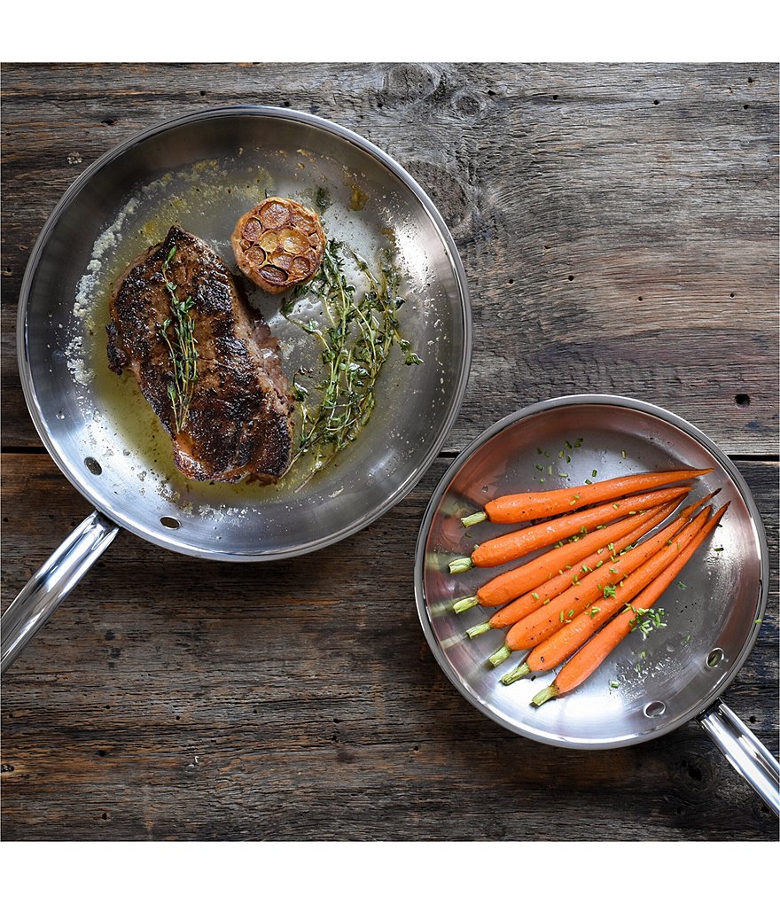 Hestan ProBond Stainless Steel Skillet, 11#double;