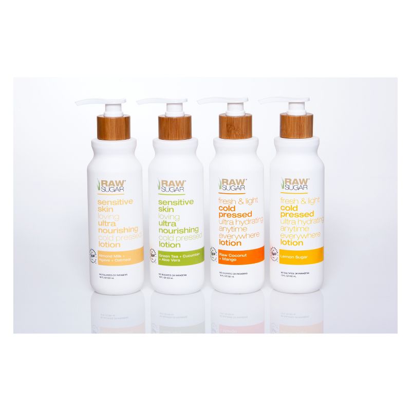 Raw Sugar Almond Milk + Agave + Oatmeal Sensitive Skin Body Lotion - 18 fl oz