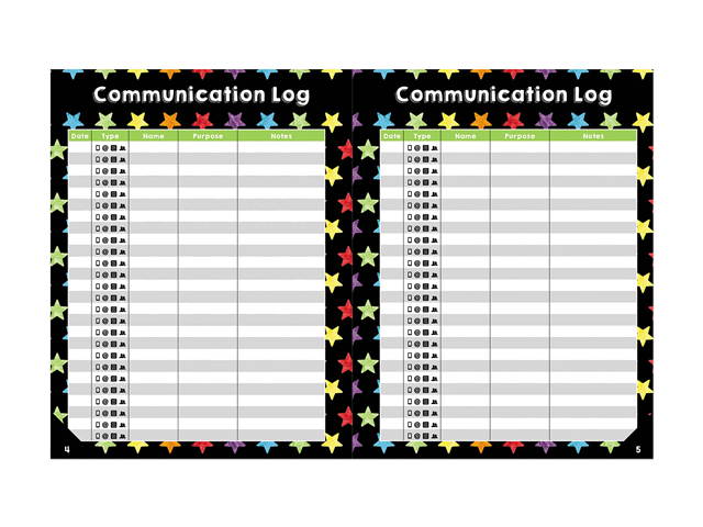 Teacher Planners, 8.5" X 11", Black, 105000