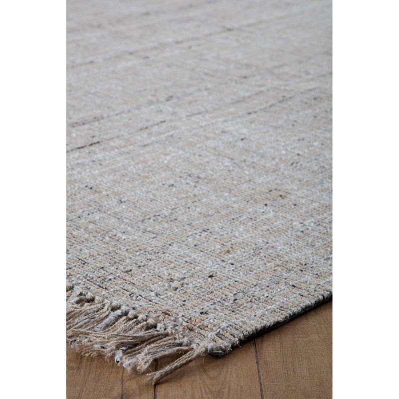 8'x10' Sallisaw Jute/Wool Rug Tan - Anji Mountain