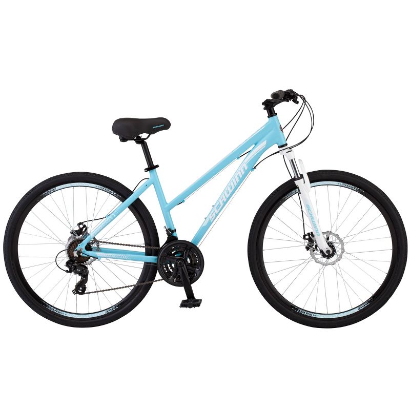 Schwinn Women's GTX-2 700c/28" Dual Sport Hybrid Bike - Light Blue