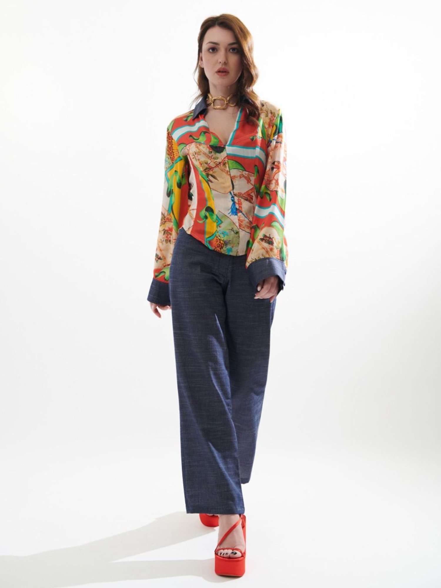 Cin Cin Multicolor Hodophilia Reeba Shirt