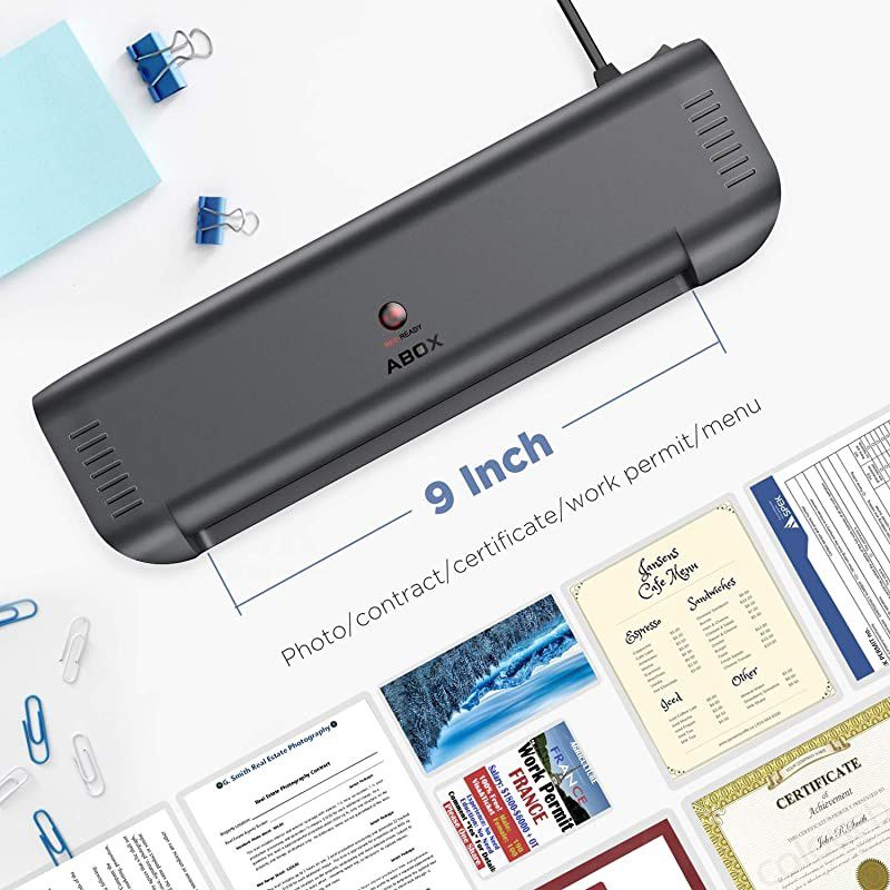 Laminator Machine Pixseal ? A4 Thermal Laminating Machine with Feeding Tray Trimmer Corner Rounder 21 Laminating Pouches