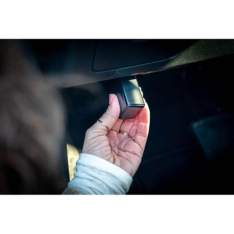 TrackPort OBDII 4G GPS Tracker For Vehicles Track Car Location and Speed with Mini OBD Tracking Device | Monitor Kids and Vehicles Flexible Service Plans