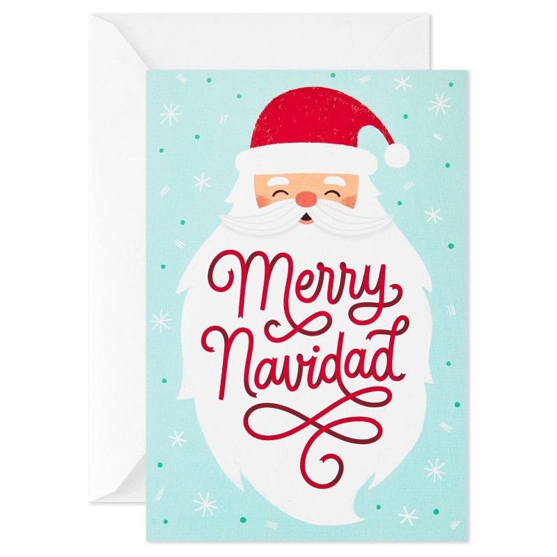 16ct Hallmark Vida Lettering on Santa's Beard Boxed Cards