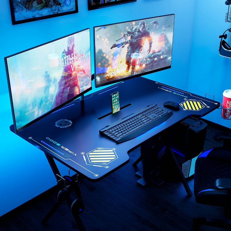 Viper Gaming Desk Black - Atlantic