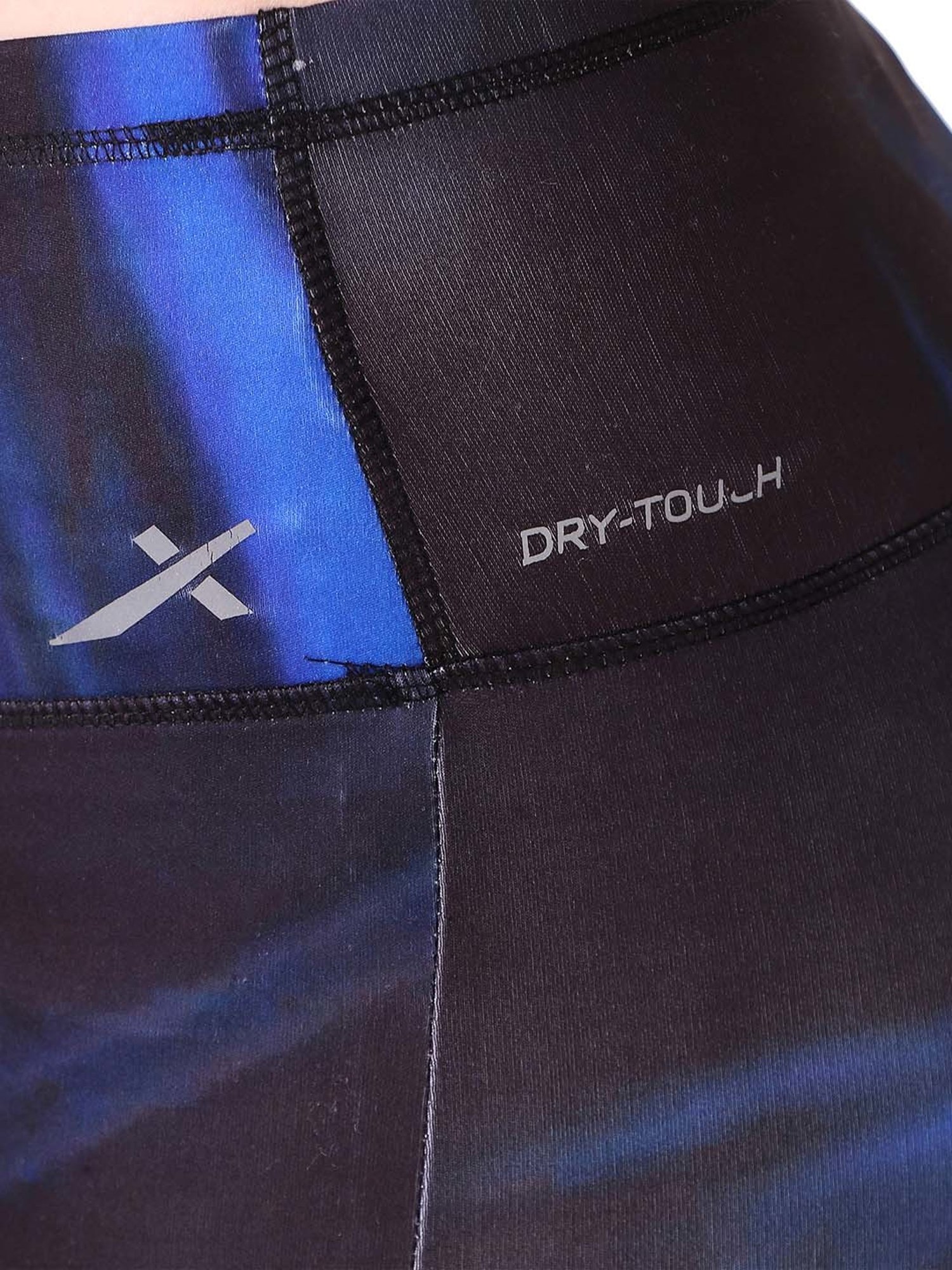 Vector X Navy Slim Fit High Rise Tights