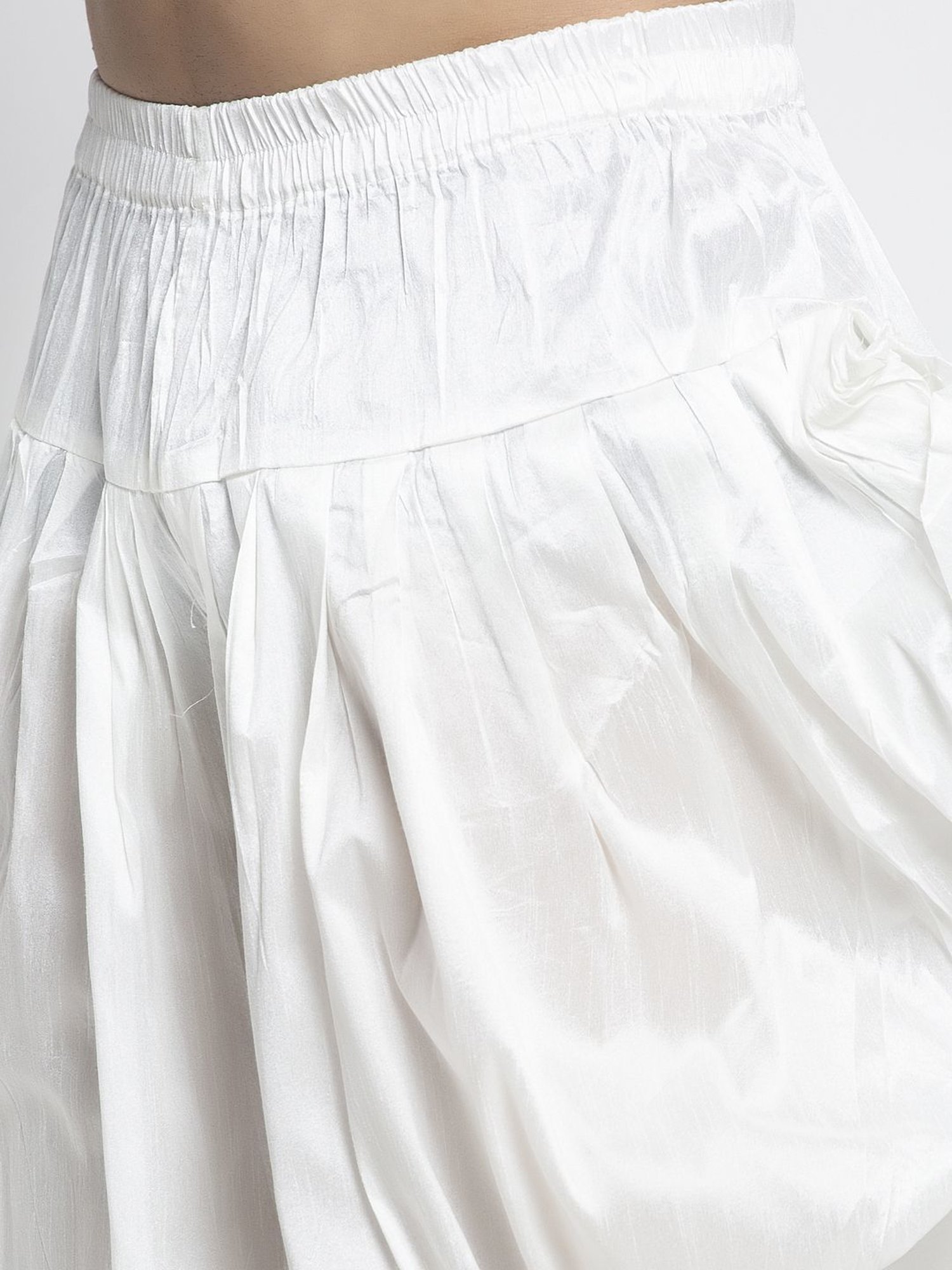 Benstoke Brown & White Regular Fit Kurta Set