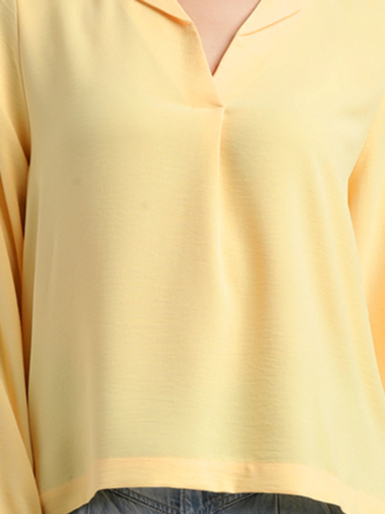 Levi's Yellow Regular Fit Top