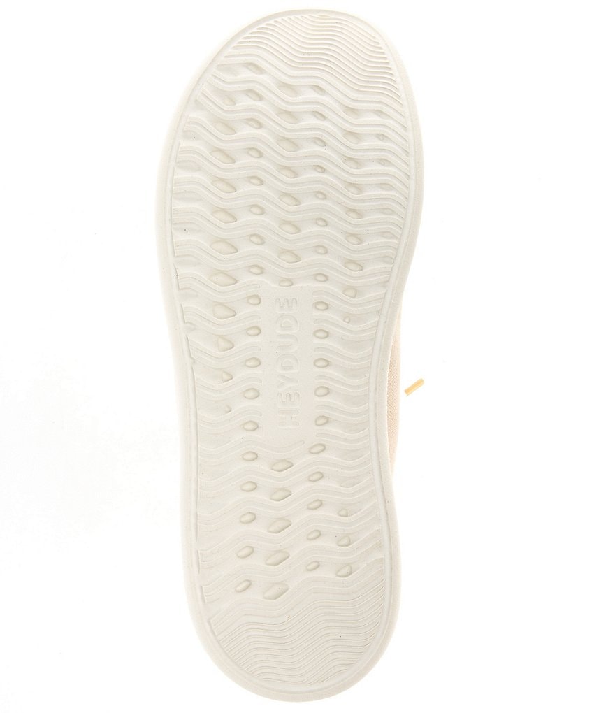 Hey Dude Women's Wendy Rise Chambray Washable Platform Slip-Ons