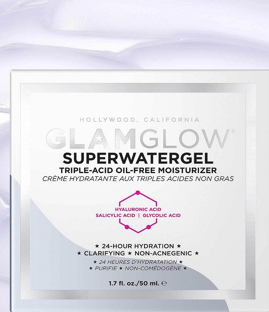 GlamGlow SUPERWATERGEL Triple-Acid Oil-Free Moisturizer