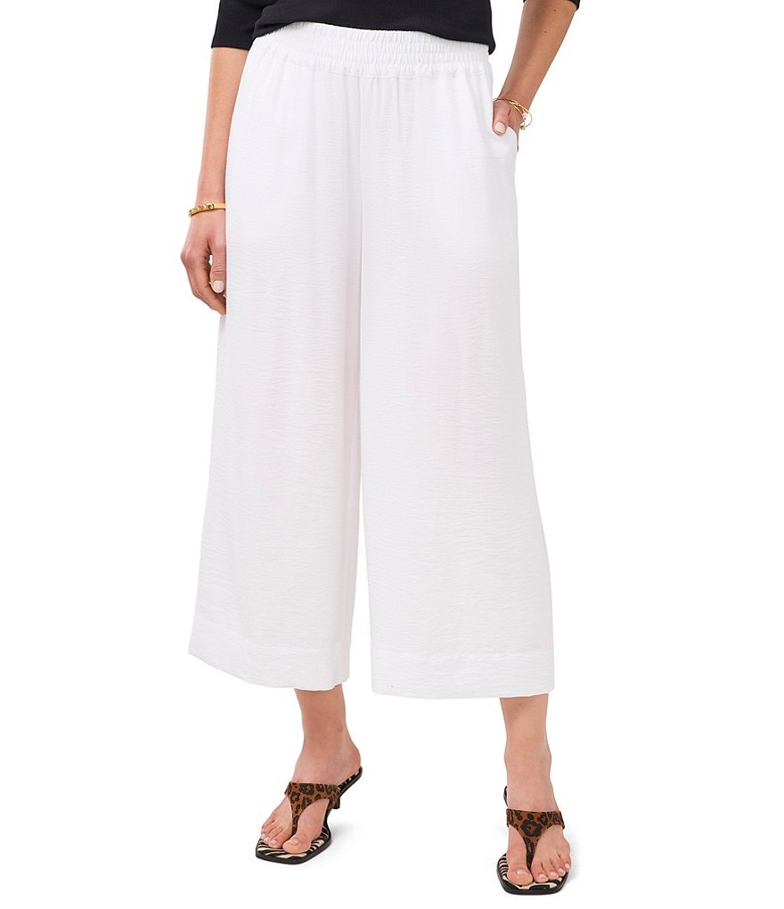 Vince Camuto Petite Size Wide Leg Rumple Pants