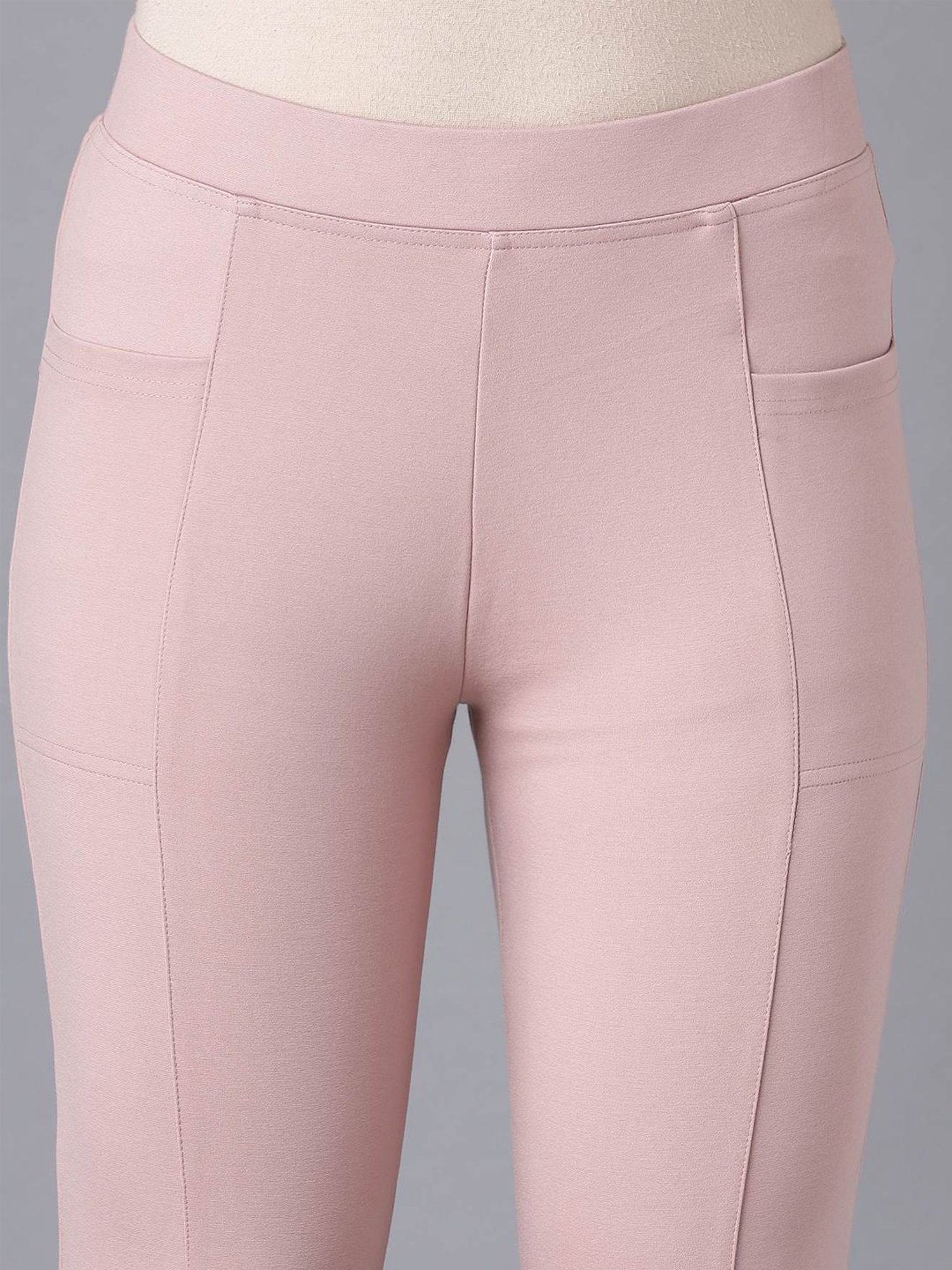 Elleven Pink Plain Pants