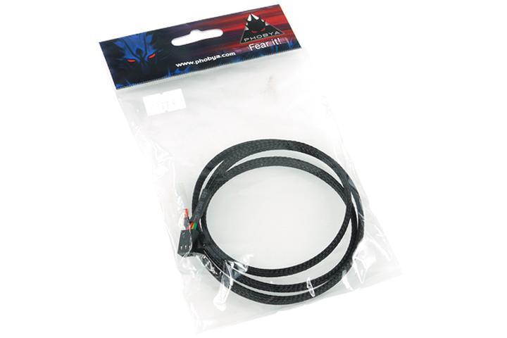 Phobya Flow Meter Cable - 80cm | Black (71189)