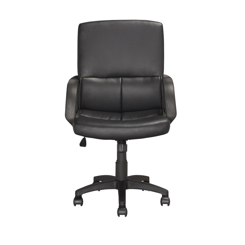 CorLiving LOF-308-O Executive Office Chair in Black Leatherette