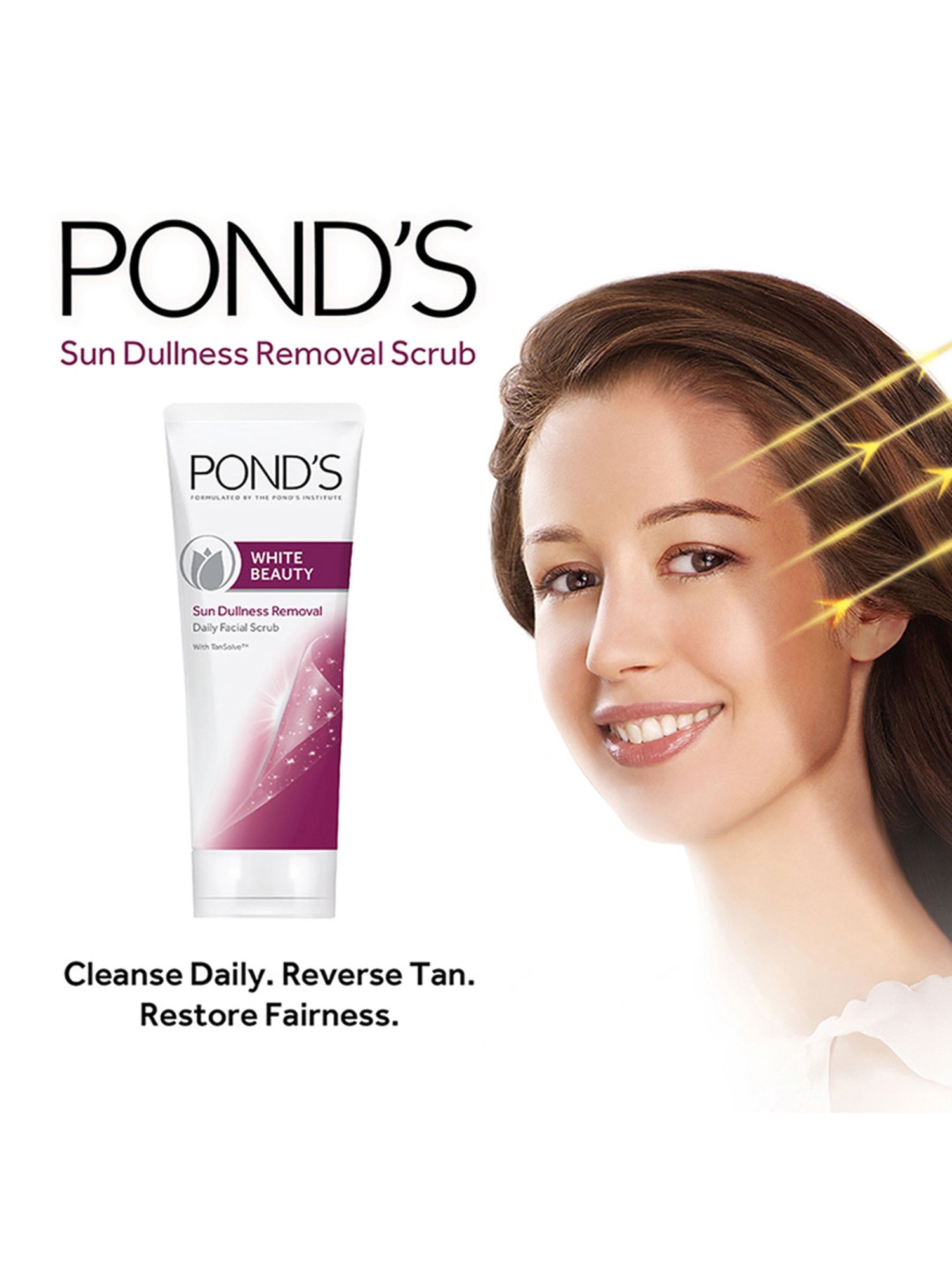 Pond's Bright Beauty Face Scrub - 100 gm