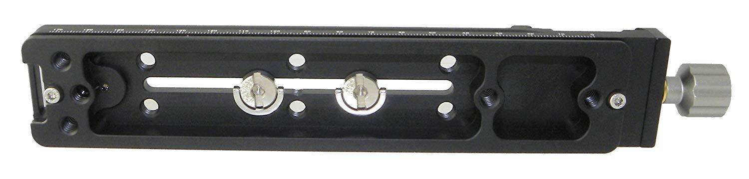 200mm Nodal Slide Rail & Clamp with D-Ring screws Arca & RRS Compatible NR-200 Leofoto