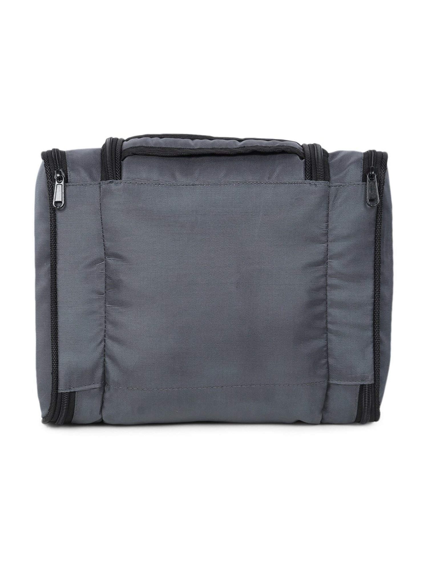 Teakwood Leathers Grey Small Toiletry Kit