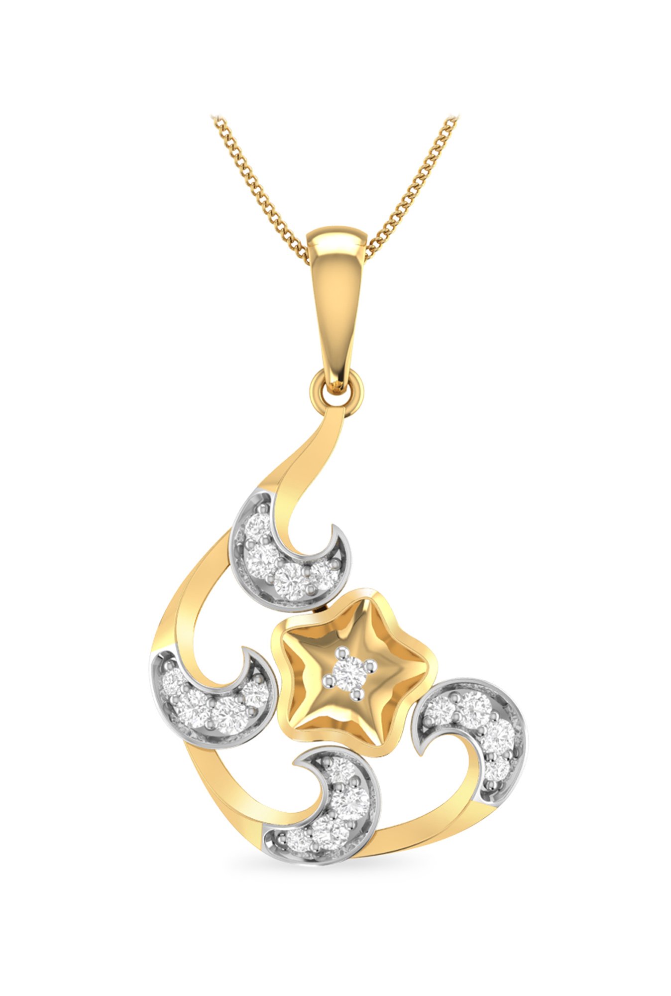 PC Jeweller Darrock 22 kt Gold Pendant without Chain